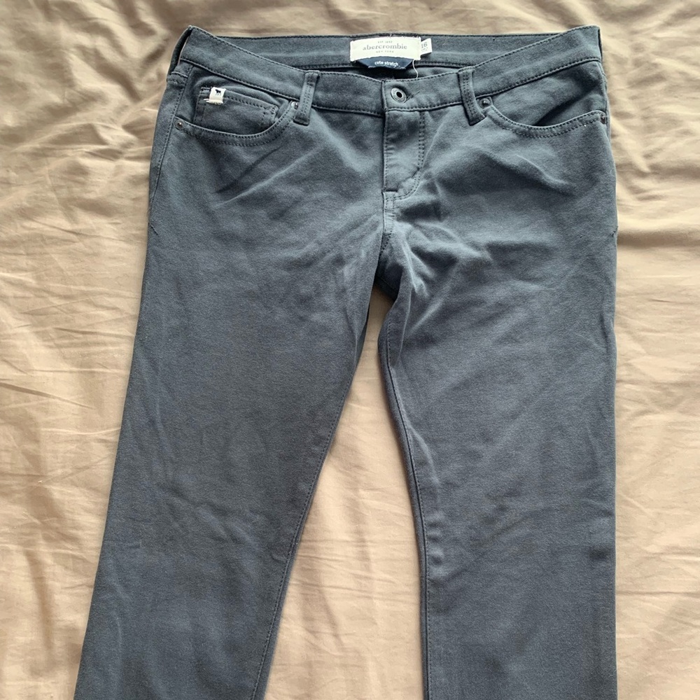 Abercrombie grey jeggings